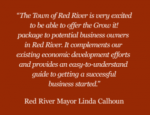 Quote from Red River Mayor Linda Calhoun