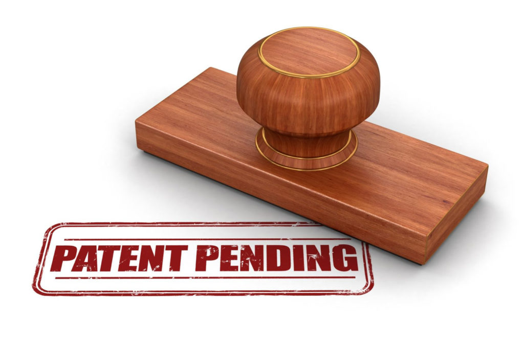 Patent pending stamp